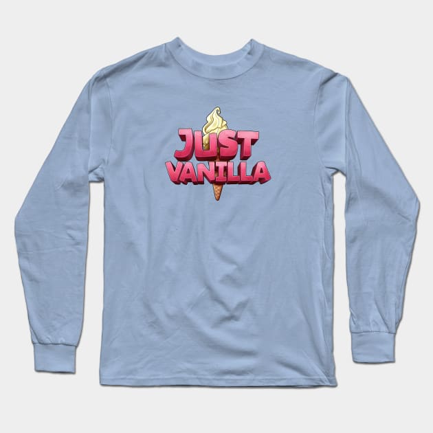 JV Logo Long Sleeve T-Shirt by Just Vanilla MC